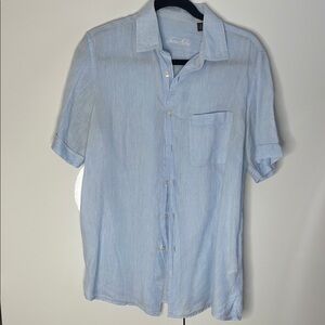 Tasso Elba Light Blue Men's Shirt